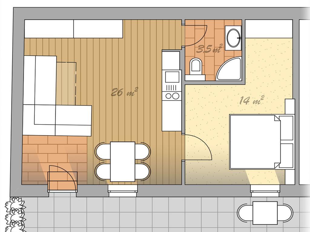 בובק Apartment Pri Nama מראה חיצוני תמונה